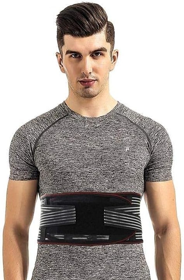 Worn between the chest and navel, its maker claims this adjustable belt will 'reduce snoring, sleep apnoea, asthma, stress anxiety and other breathing issues'