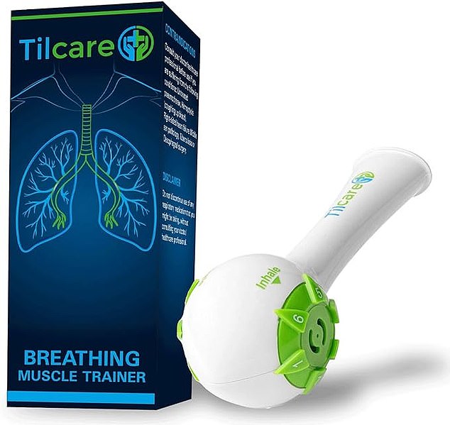 Its maker suggests using it for five minutes once a day, and says it offers respiratory support for asthma, chronic obstructive pulmonary disease (COPD), for people who have suffered a stroke or have Parkinson's