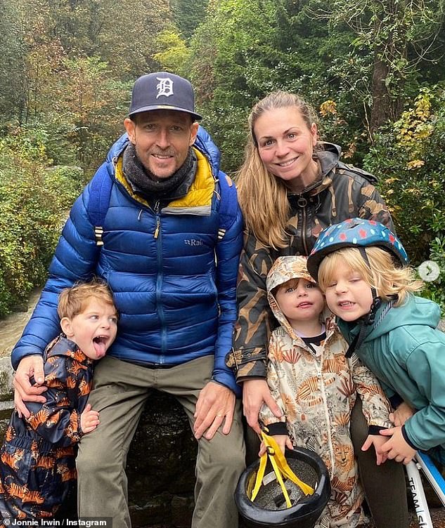 'I won't let cancer define me': Jonnie Irwin plans to celebrate 50th birthday as he jets off to Spain with his family amid terminal cancer battle